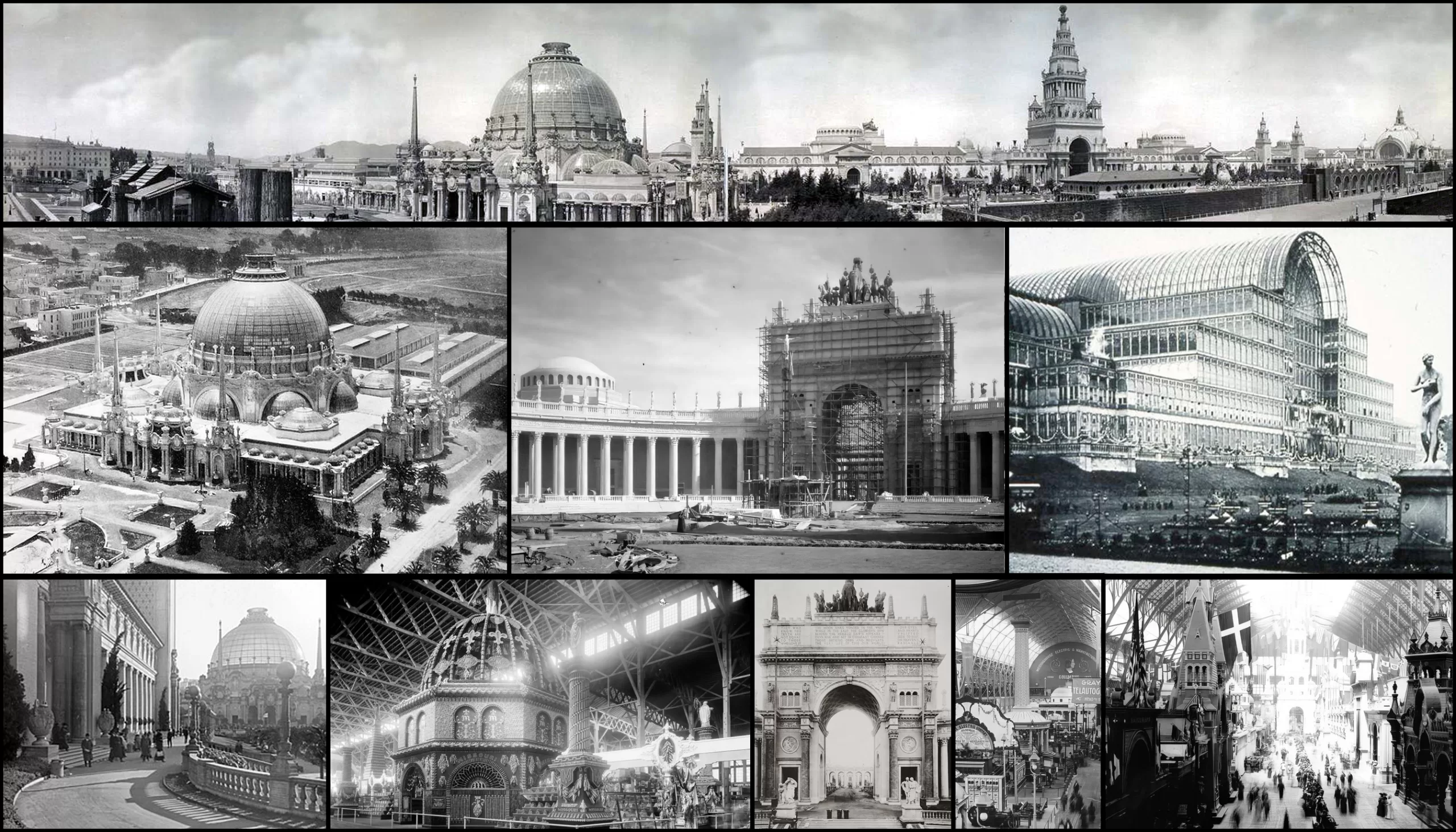 Early World's Fair Architecture Design 1893-1928