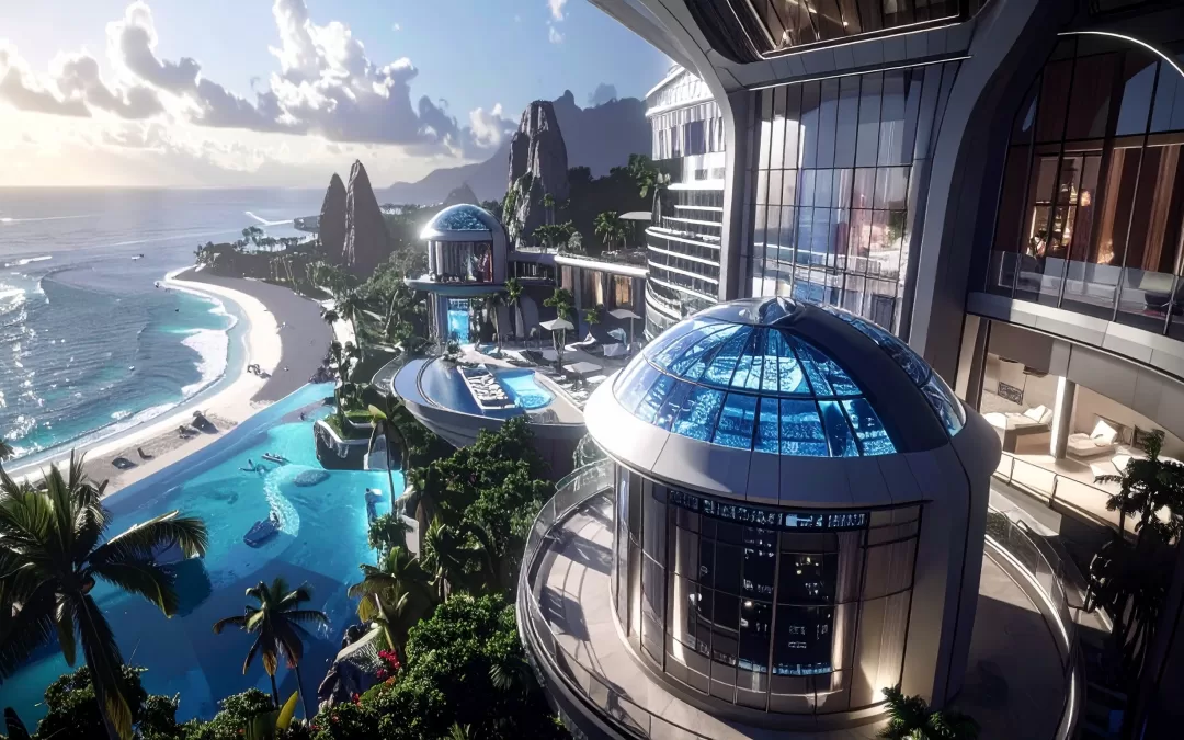 High Tech Luxury Resort Hotels